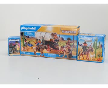 Playmobil Goudtransport met escorte 5248 5251 3814 #9987, Ophalen of Verzenden, Gebruikt, Overige typen
