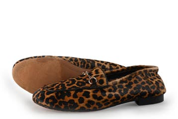 Manfield Loafers in maat 40 Panter, Overige kleuren, Verzenden, Overige typen, Zo goed als nieuw