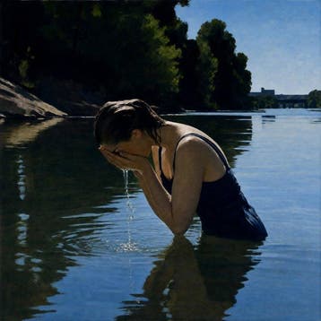 Le Yack - A River Runs Through It - Hand signed