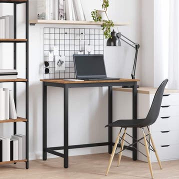 vidaXL Tafel Oudhout 100 x 50 x 76,5 cm Engineered hout en, Huis en Inrichting, Verzenden, Nieuw
