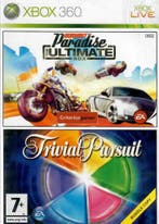 Xbox 360 Burnout Paradise: The Ultimate Box + Trivial Pursui, Verzenden, Zo goed als nieuw