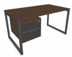 Thuiswerkplek bureau met ladenblok 140x80, Nieuw in verpakking