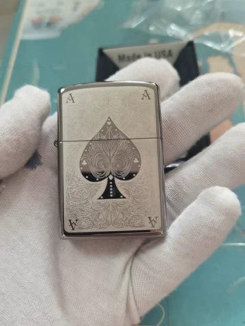 Zippo - Ace of Spades - Zonder minimumprijs - Aansteker -, Nieuw