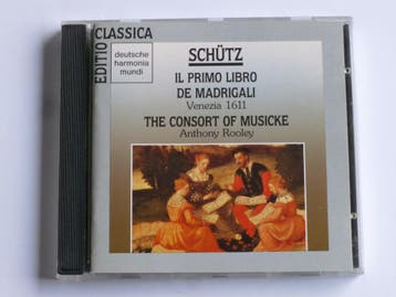 Schütz - Il Primo Libro de Madrigali / The Consort of Musick, Ophalen of Verzenden, Zo goed als nieuw