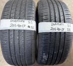 2x 205-40-17 Duraturn Zomer 2x 5.5mm €55 Per Band 205 40 17, Auto-onderdelen, Banden en Velgen, Ophalen, Gebruikt, 17 inch, 205 mm
