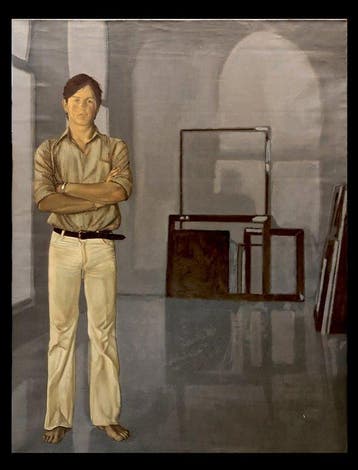Alejandro Reino Sarmiento (1935-2018) - Selfportrait at the