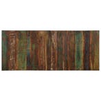 vidaXL Hoofdbord 200 cm massief gerecycled hout meerkleurig, Verzenden, Nieuw, Hout