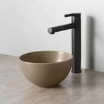 BWS Mini Waskom 23 cm Keramiek Taupe, Ophalen of Verzenden, Nieuw, Overige typen