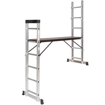 Aluminium multifunctionele ladder Ladderrek, Verzenden, Nieuw