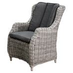 Darwin robuust dining tuinstoel 8 mm grijs, Tuin en Terras, Ophalen of Verzenden, Nieuw, Wicker