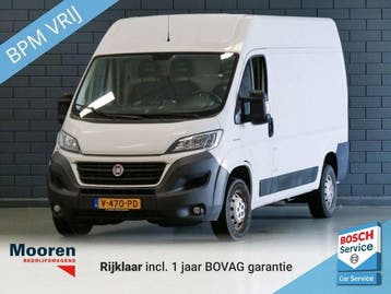 Fiat Ducato 30 2.3 MultiJet L2H2, Stof, Gebruikt, Euro 6, Wit