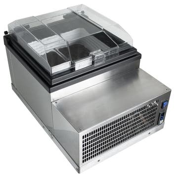 GGM Gastro | Tafel-ijsvitrine - 495mm - statische koeling -, Verzenden, Nieuw in verpakking