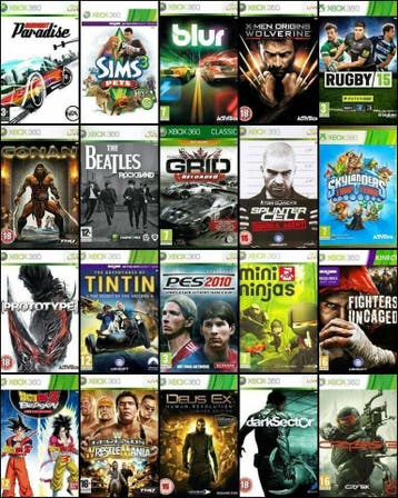 Diverse Xbox 360 Games incl. Garantie, Zo goed als nieuw, Gekoppelde computers