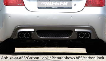 Rieger diffuser | 5-Serie E60: -08 (tot Facelift), 08- (vana, Verzenden, Nieuw, BMW