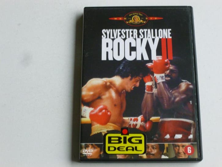 Rocky II - Sylvester Stallone (DVD), Cd's en Dvd's, Dvd's | Klassiekers, Zo goed als nieuw, Ophalen of Verzenden