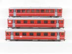 Bemo H0m - 3276 582/3276 502/3271 501 - Modeltrein, Nieuw