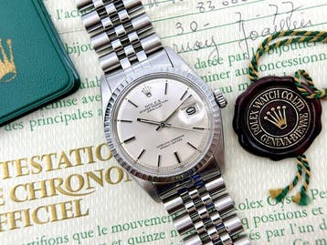 Rolex - Oyster Perpetual Datejust - 1603 - Serviced - Box &, Nieuw