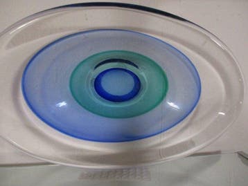 L.Onesto - Pot - Glazen schaal - Murano-glas - Schaal