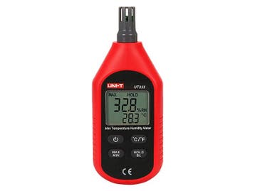 Thermometer Luchtvochtigheid Digitaal Mobiel - UT333 Rood, Ophalen of Verzenden, Nieuw