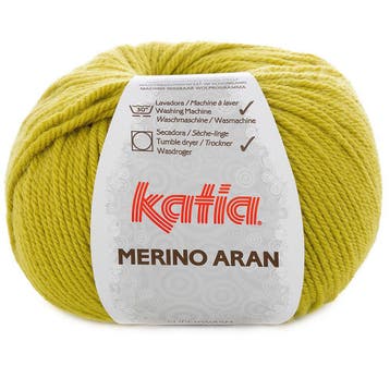 Katia Merino Aran - 87 pistachegroen - Merinogaren, Ophalen of Verzenden, Nieuw