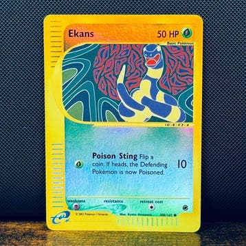 Pokémon Card - Ekans Reverse Holo 108 – Pokémon, Nieuw