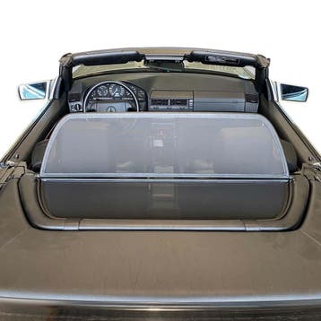 Mercedes-Benz SL-Klasse (1989-2001) Cabrio windscherm Zwart, Ophalen of Verzenden