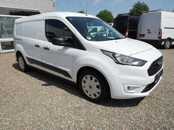 Ford Transit Connect 1.0 Ecoboost 100PK Benzine L2 Airco, Stof, Gebruikt, Euro 6, Overige brandstoffen