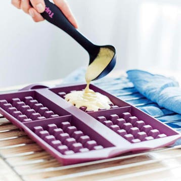 Tupperware MultiFlex Wafelvorm, Ophalen of Verzenden, Nieuw, Paars
