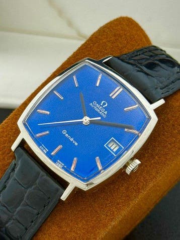 Omega - Automatic Geneve Blue Dial TV Cal.1481 - 162.0042 -, Nieuw