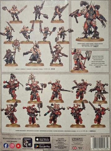 Combat Patrol World Eaters (Warhammer 40.000 nieuw), Hobby en Vrije tijd, Wargaming, Ophalen of Verzenden, Nieuw