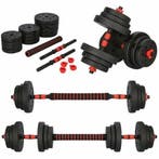 Halterset 20kg | Verstelbaar Composiet | Nieuw | Scherpe..., Ophalen of Verzenden, Nieuw, Armen, Halterset