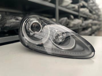 PORSCHE CAYENNE 2 BIXENON KURVENLICHT KOPLAMP R 7P5941032BE, Auto-onderdelen, Verzenden, Gebruikt, Porsche