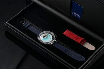 Norton - Saphirus Glaciale - Swiss Made - Full Sapphire Case, Nieuw