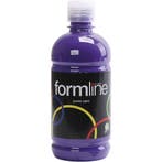 Tempera Verf Mat, violet, 500 ml/ 1 fles, Nieuw
