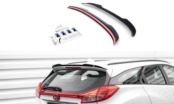 Spoiler Honda Civic Tourer MK9 Maxton Glans Zwart, Auto-onderdelen, Ophalen of Verzenden, Nieuw
