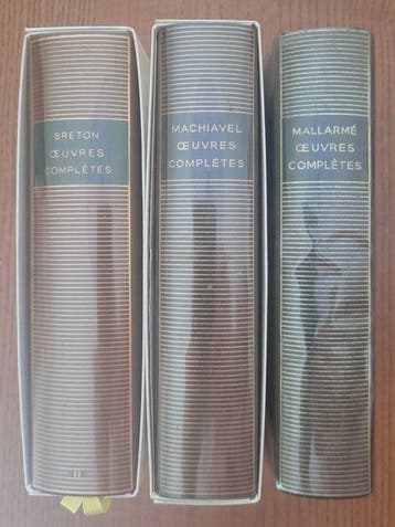 André Breton; Machiavel; Stéphane Mallarmé - LA PLEIADE