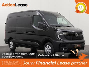 Renault Master Bestelbus L2 H2 2026 Elektrisch Automaat, Auto's, Renault, Automaat, Zwart, Zwart, Elektrisch