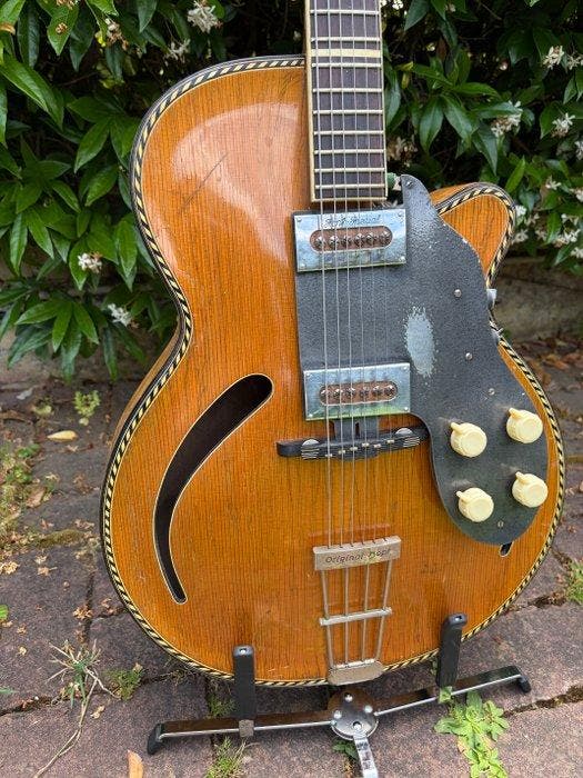 Hopf - Original Hopf - - Archtopgitaar - Duitsland - 1950, Muziek en Instrumenten, Snaarinstrumenten | Gitaren | Akoestisch