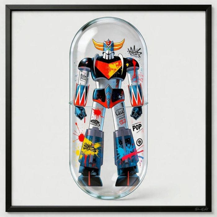Urban3DArt (1971) - Goldo Capsule Limited Edition, Antiek en Kunst, Kunst | Designobjecten