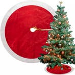 Ruhhy Kerstboommat 90cm met Gouden Binding - Elegante Rod..., Diversen, Kerst, Ophalen of Verzenden, Nieuw
