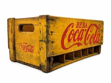 coca cola - Krat - Hout - Coca cola flessen krat