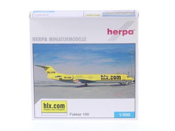Schaal 1:500 Herpa 509381 Fokker 100 Hapag Lloyd Express..., Hobby en Vrije tijd, Modelbouw | Vliegtuigen en Helikopters, Ophalen of Verzenden