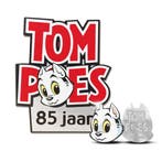 Officiële 85 jaar Tom Poes penning Zilver in hoofd vorm, Verzenden
