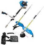 2-in-1 Benzine Bosmaaierset / grastrimmer / trimmer met draa, Tuin en Terras, Verzenden, Nieuw