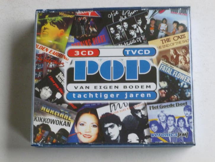 Pop van Eigen Bodem - Tachtiger Jaren (3 CD), Cd's en Dvd's, Cd's | Pop, Zo goed als nieuw, Ophalen of Verzenden