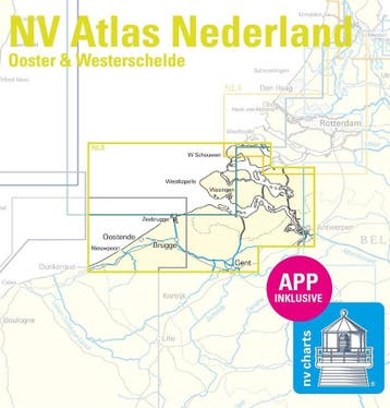 NV Charts Nederland - NL5 Oosterschelde, Westerschelde, Ophalen of Verzenden, Nieuw