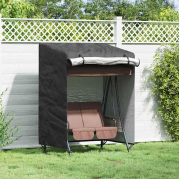 vidaXL Hoes voor buitenschommel 120 x 90 x 155 cm 210D, Tuin en Terras, Tuinmeubel-accessoires, Verzenden, Nieuw