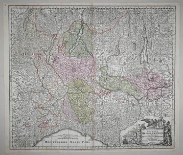 Italië - Milaan, Lombardije; M. Seutter - Ducatus, Boeken, Nieuw