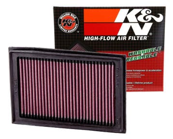 K&N 08-10 Kawasaki EX250R Ninja Replacement Air Filter, Ophalen of Verzenden, Nieuw