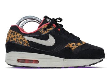 Nike Air Max 1 Leopard Black • 42, Ophalen of Verzenden, Nieuw, Nike, Sneakers of Gympen